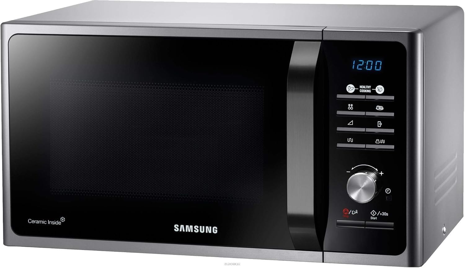 Samsung – Silver microwave