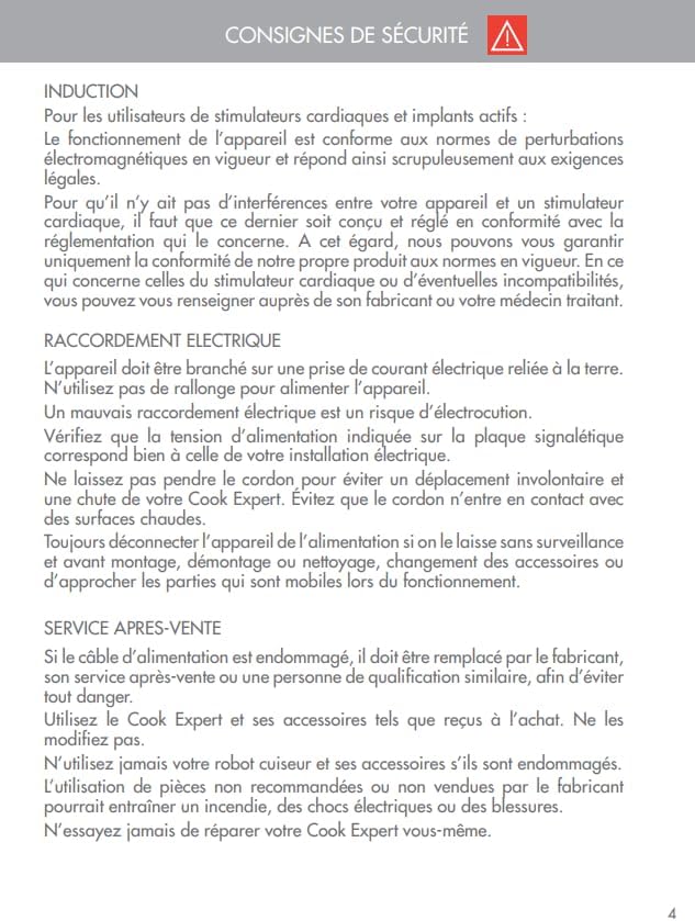 Magimix Cook Expert 18903 Multifunctional Food Processor 3.5 L, Black Made in France