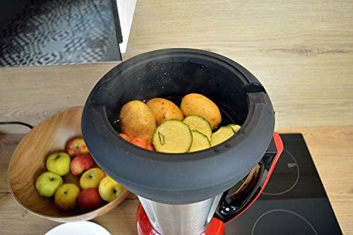 Senya SYCP-HB008R Cook & Ice V3 Red Stainless Steel Heated Blender, Soup Blender/Milled Soup, Steaming, Crushed Ice Smoothies, 1, 5L, 1400W, SYCP-HB008R